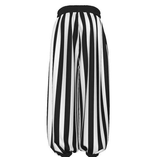Pinstripe waffle pants