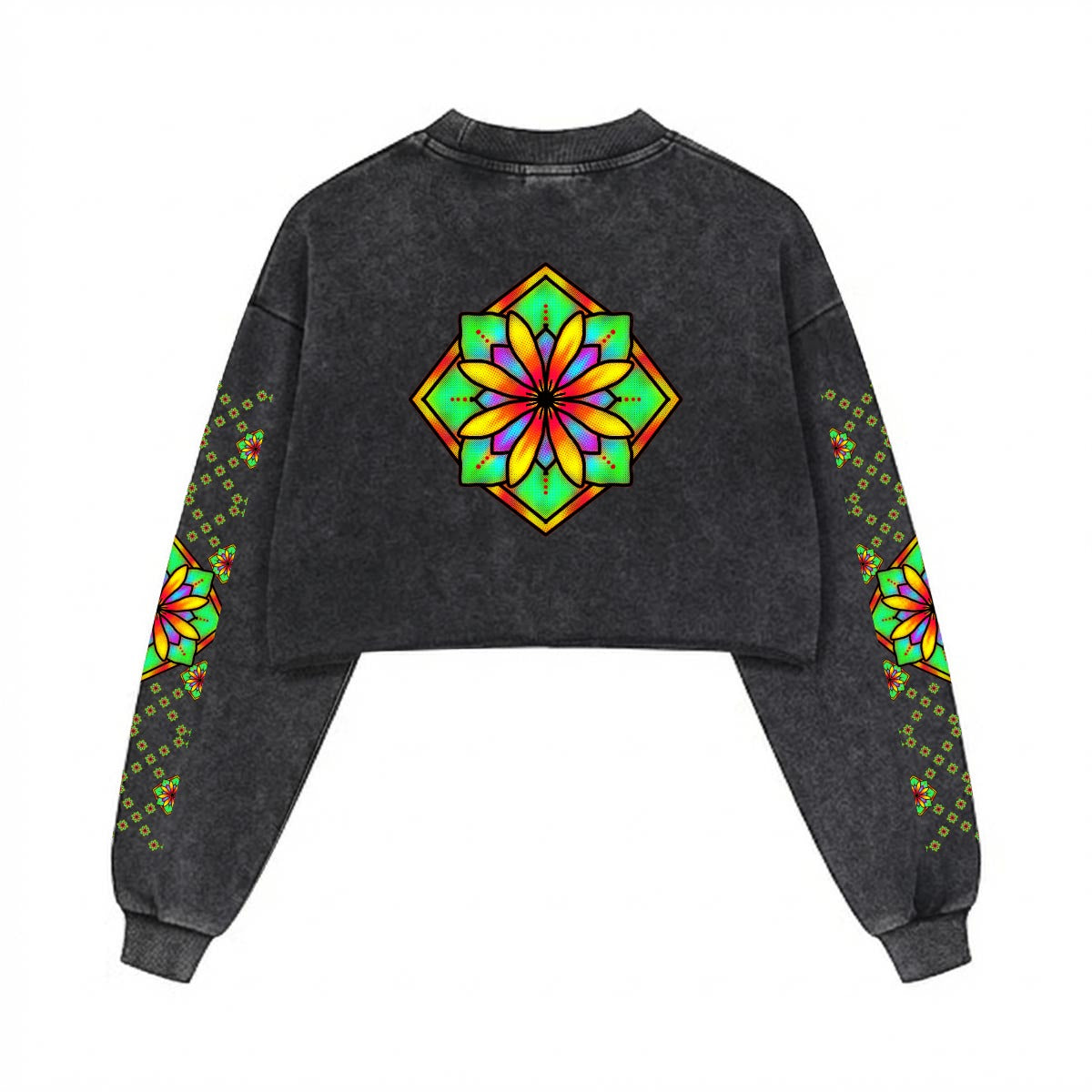 Xena Cotton Crop Sweatshirt