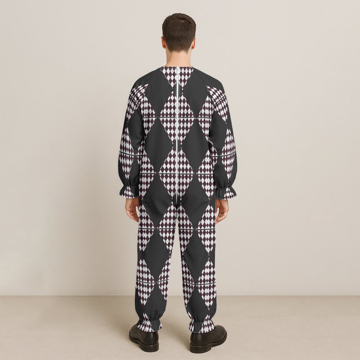 Court Jester’s Clown-Style Jumpsuit