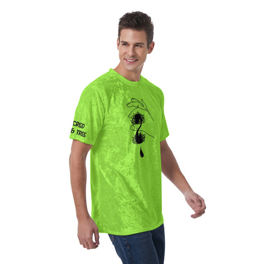 Green Universe Velvet Tee