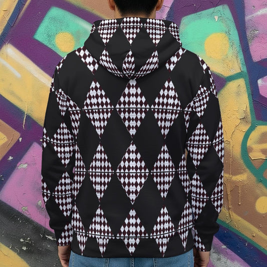 Court Jester’s Fleece Zip Up Hoodie