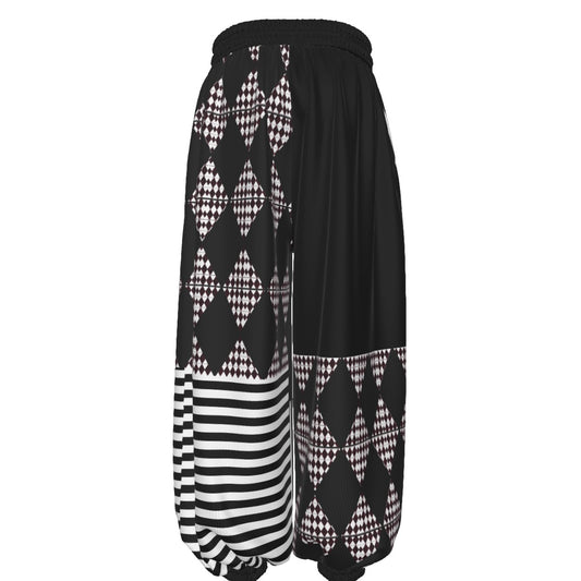 Circusfreq Black Waffle Pants