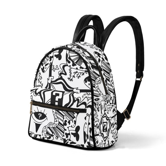 White TipDrip Small Backpack