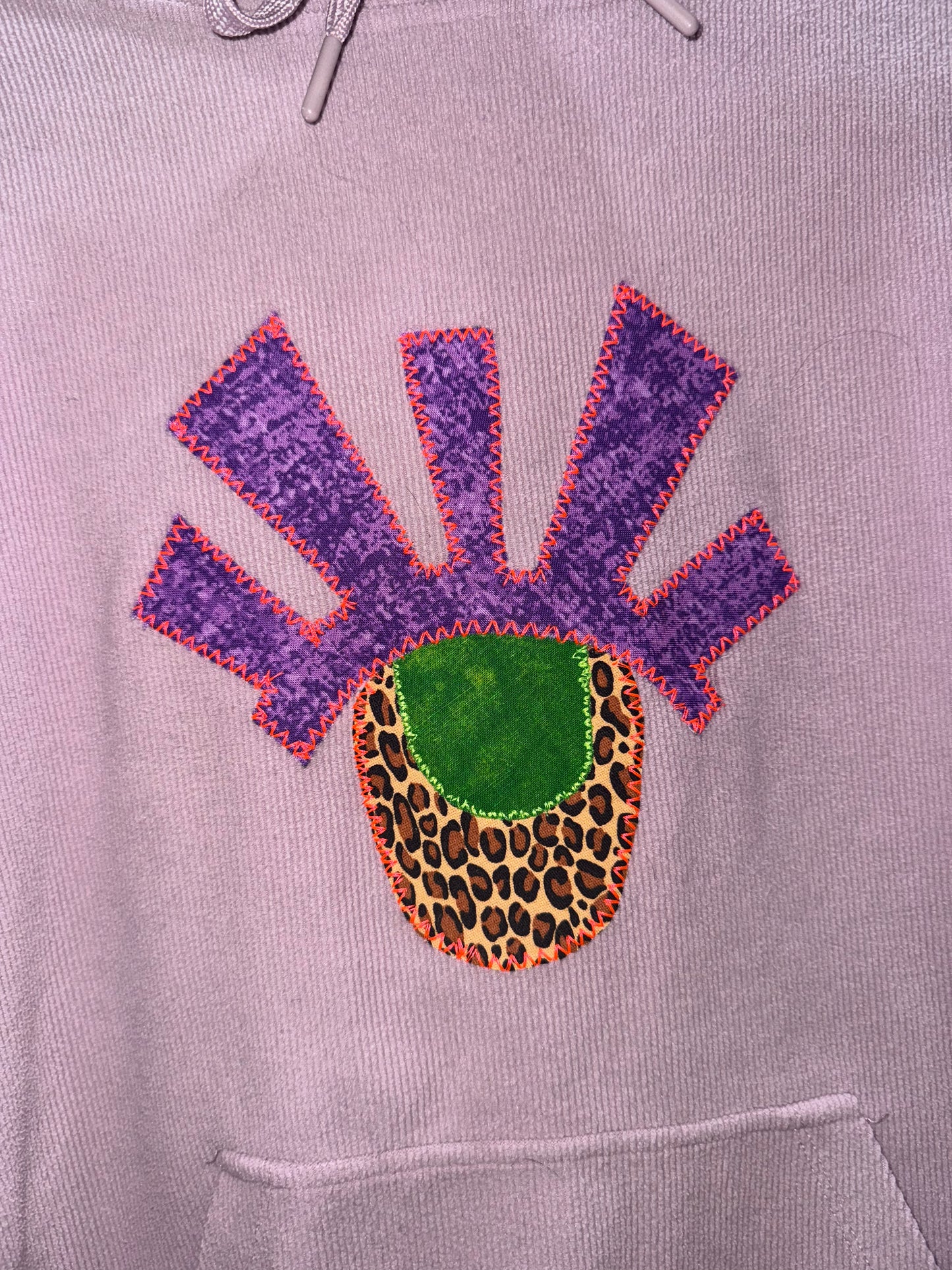 Lavender Eyeclops Hoodie