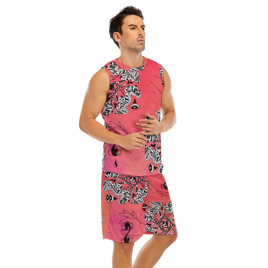 Sunset Sherbet Basketball Set