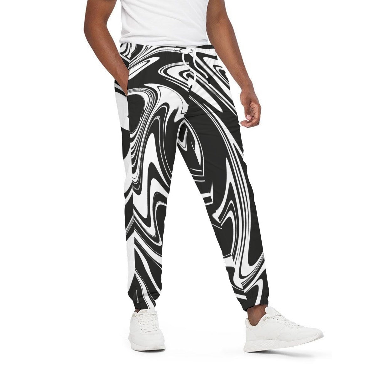 Monoswirl Cotton Joggers