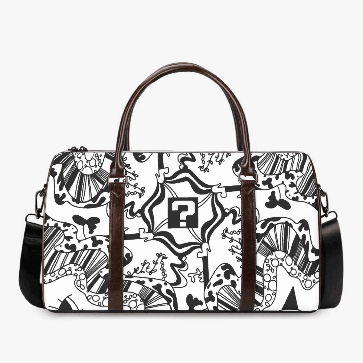 White TipDrip Duffle Bag - 2 sizes