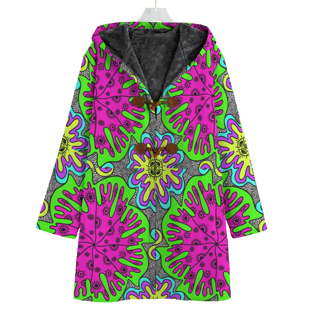 Watermeltin Fleece Trenchcoat
