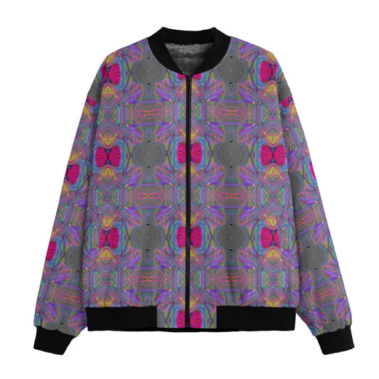 Butterfly Lucy.v2 Fleece Bomber Jacket
