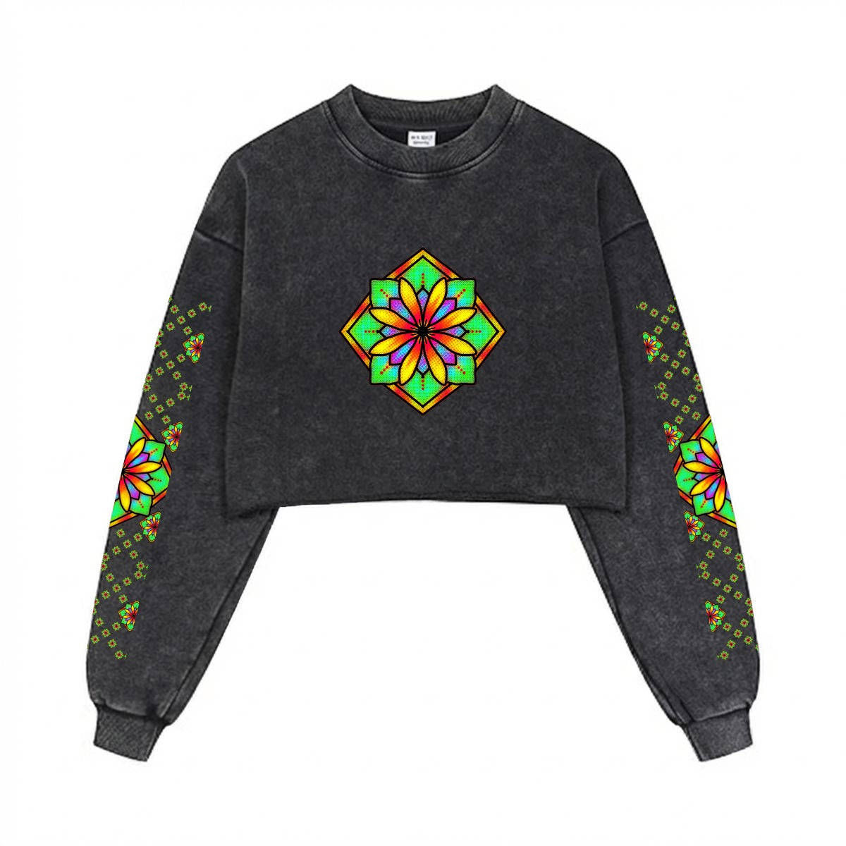 Xena Cotton Crop Sweatshirt