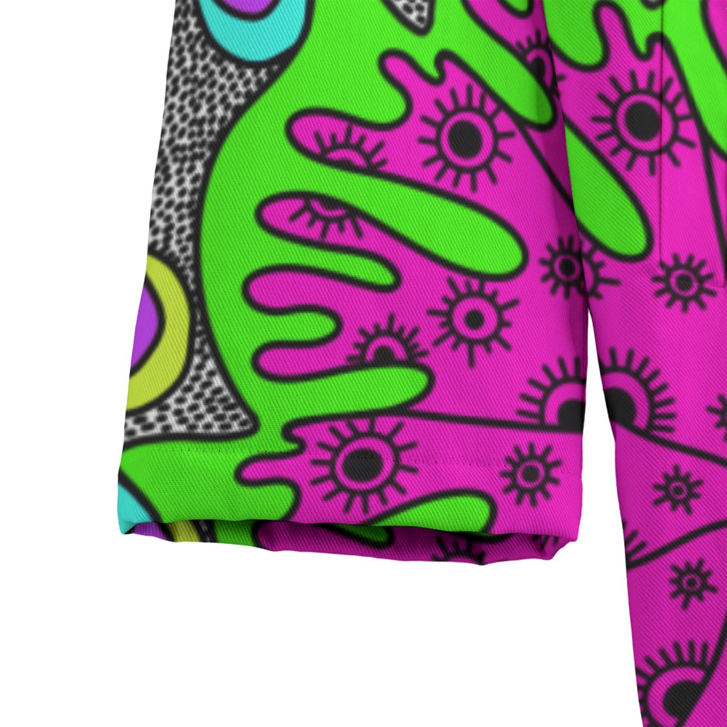 Watermeltin Fleece Trenchcoat