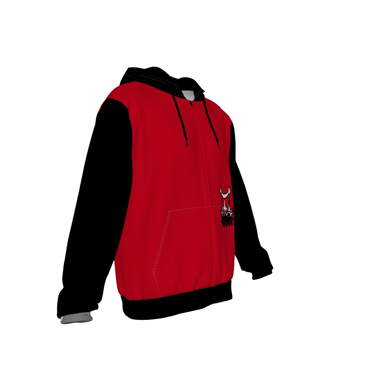 Monty Clown Zip Up Hoodie