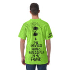 Green Universe Velvet Tee