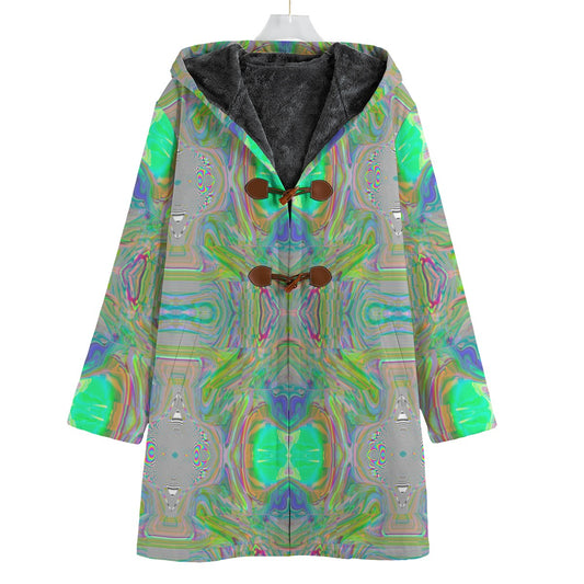 Butterfly Lucy.v1 Fleece Trenchcoat