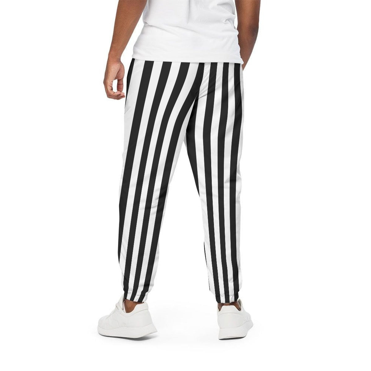 Pinstripe Cotton Joggers