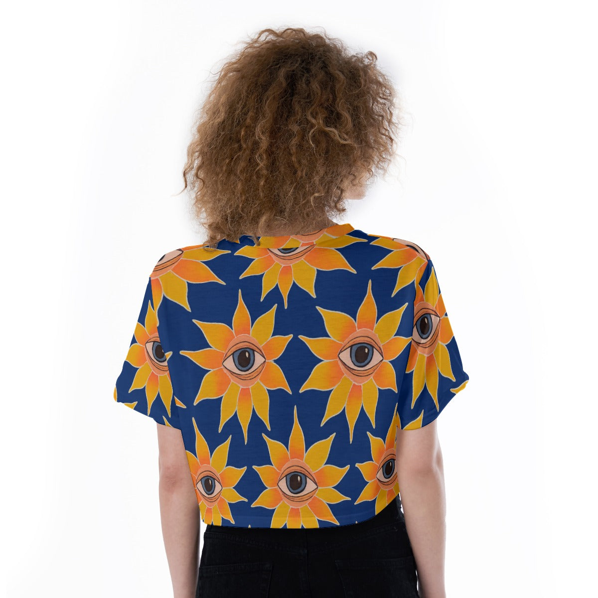Eyeflower Crop Top