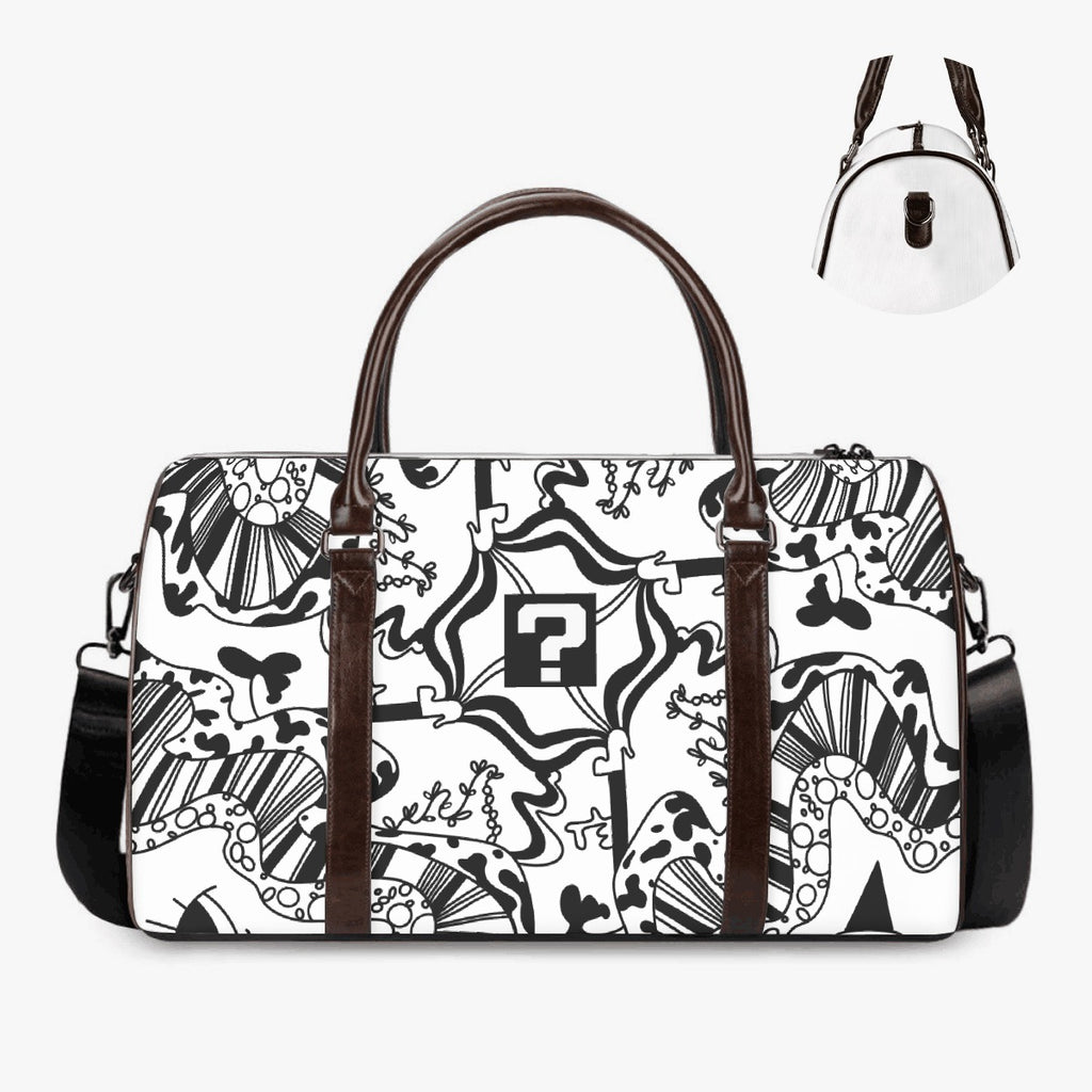 White TipDrip Duffle Bag - 2 sizes