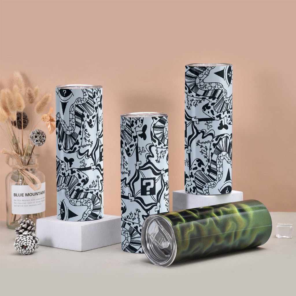 TipDrip White Tumbler  20oz