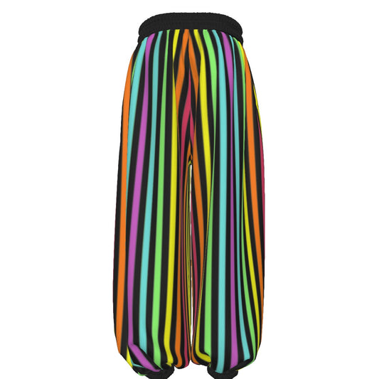 ROY G. BIV Striped Waffle Pants