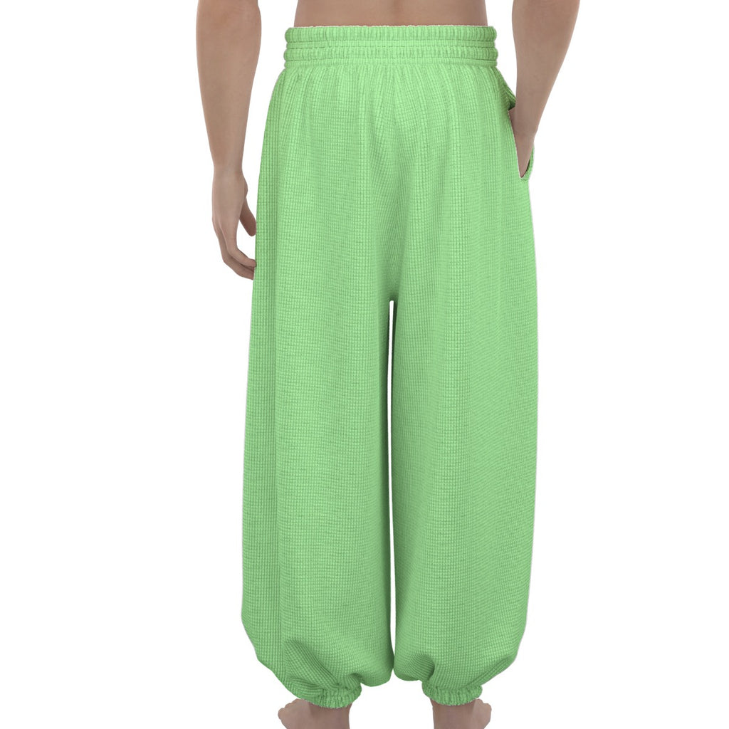 Electric Lime.simple syrup Waffle Pants