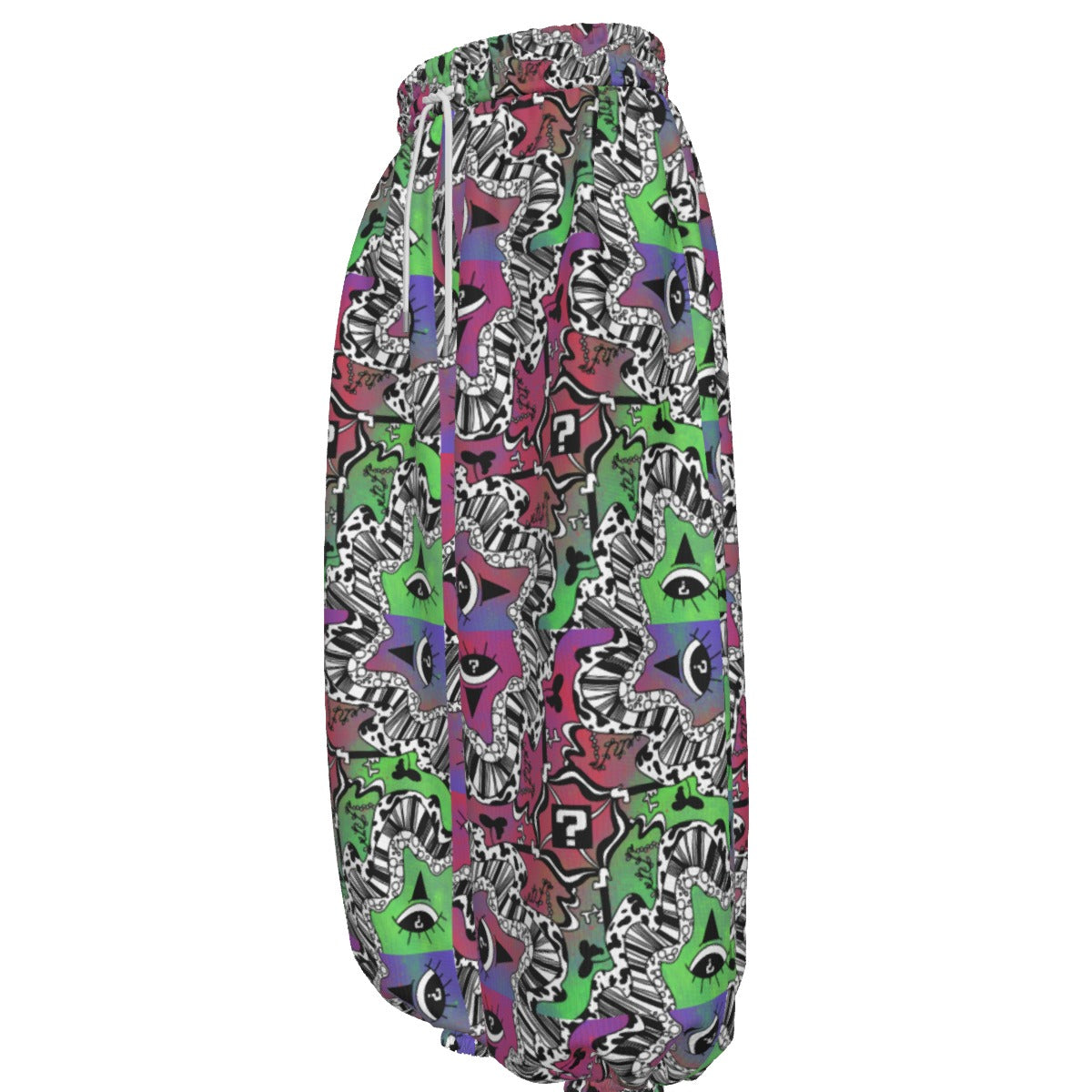 Tipmouline Spliced Waffle Pants