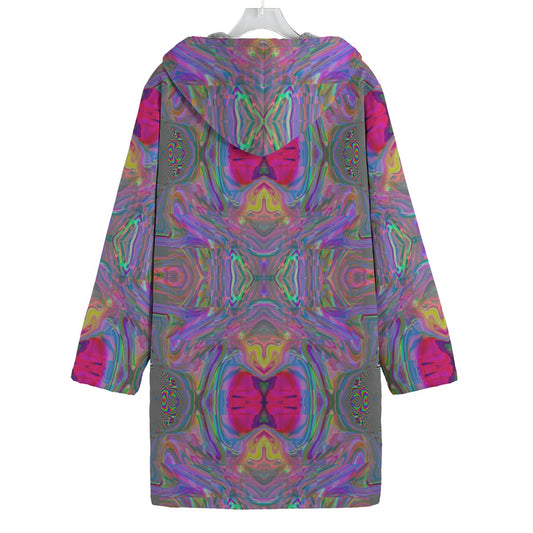 Lucy Butterfly.v1 Fleece Trenchcoat