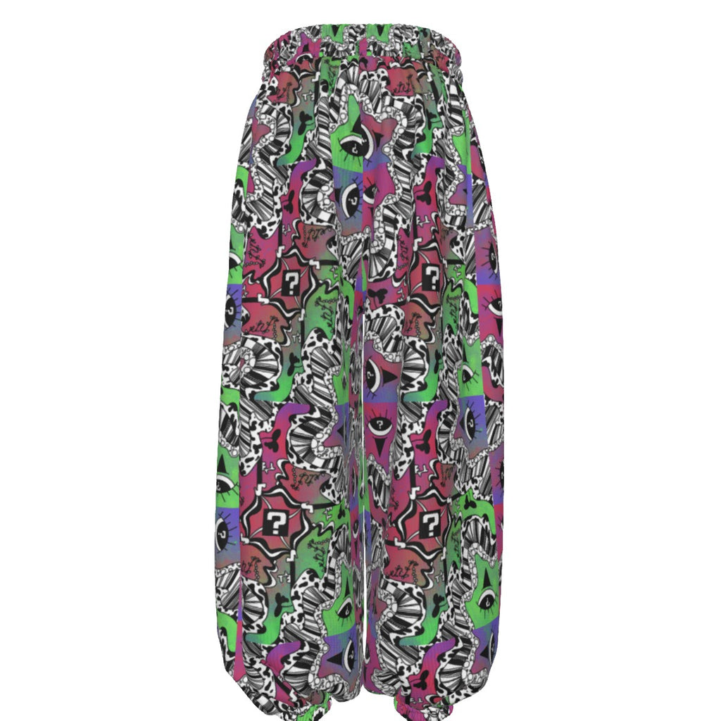 Tipmouline Spliced Waffle Pants