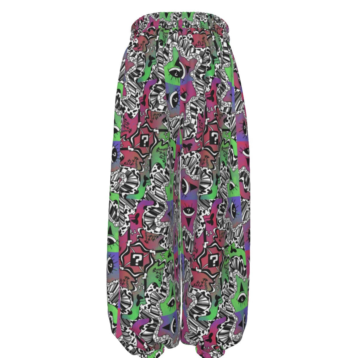 Tipmouline Spliced Waffle Pants