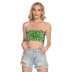 Green Tip Drip Tube Top