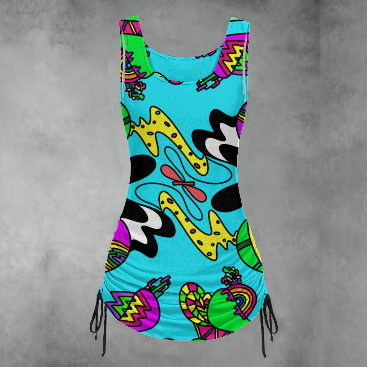 Frisa Lank Drawstring Dress