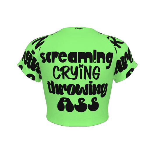 Screaming Crying Throwing Ass Crop