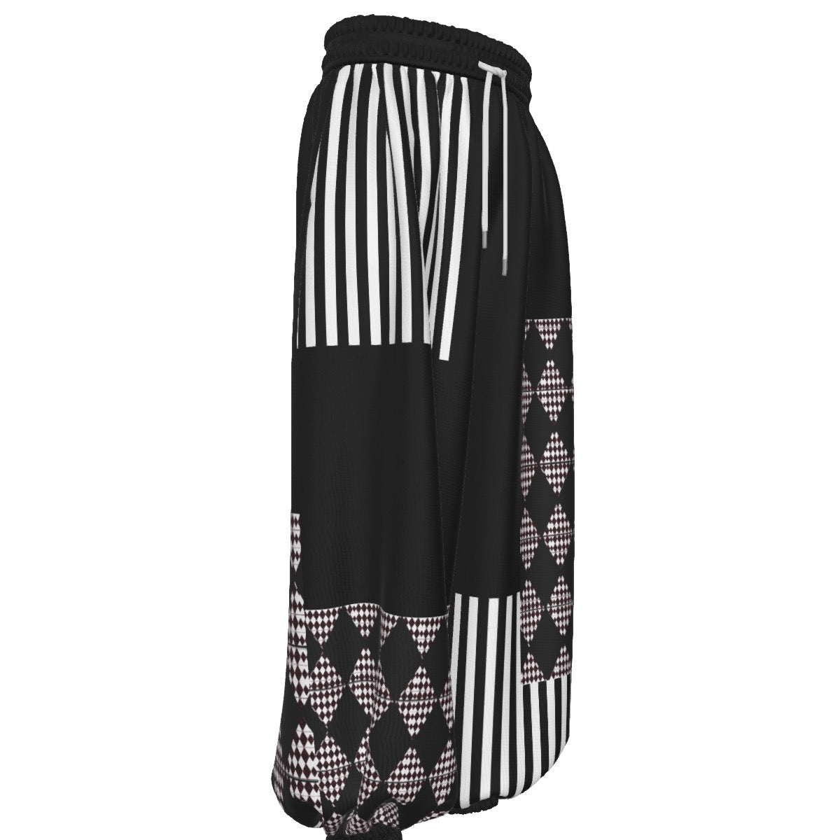 Circusfreq Black Waffle Pants