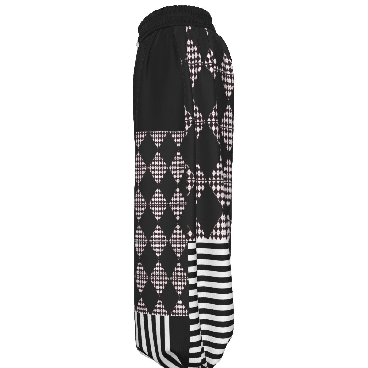 Circusfreq Black Waffle Pants