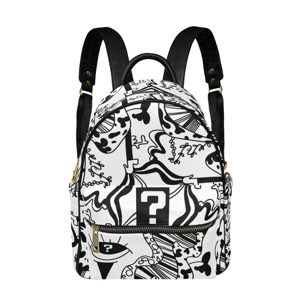 White TipDrip Small Backpack