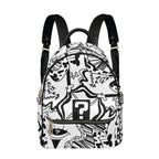 White TipDrip Small Backpack