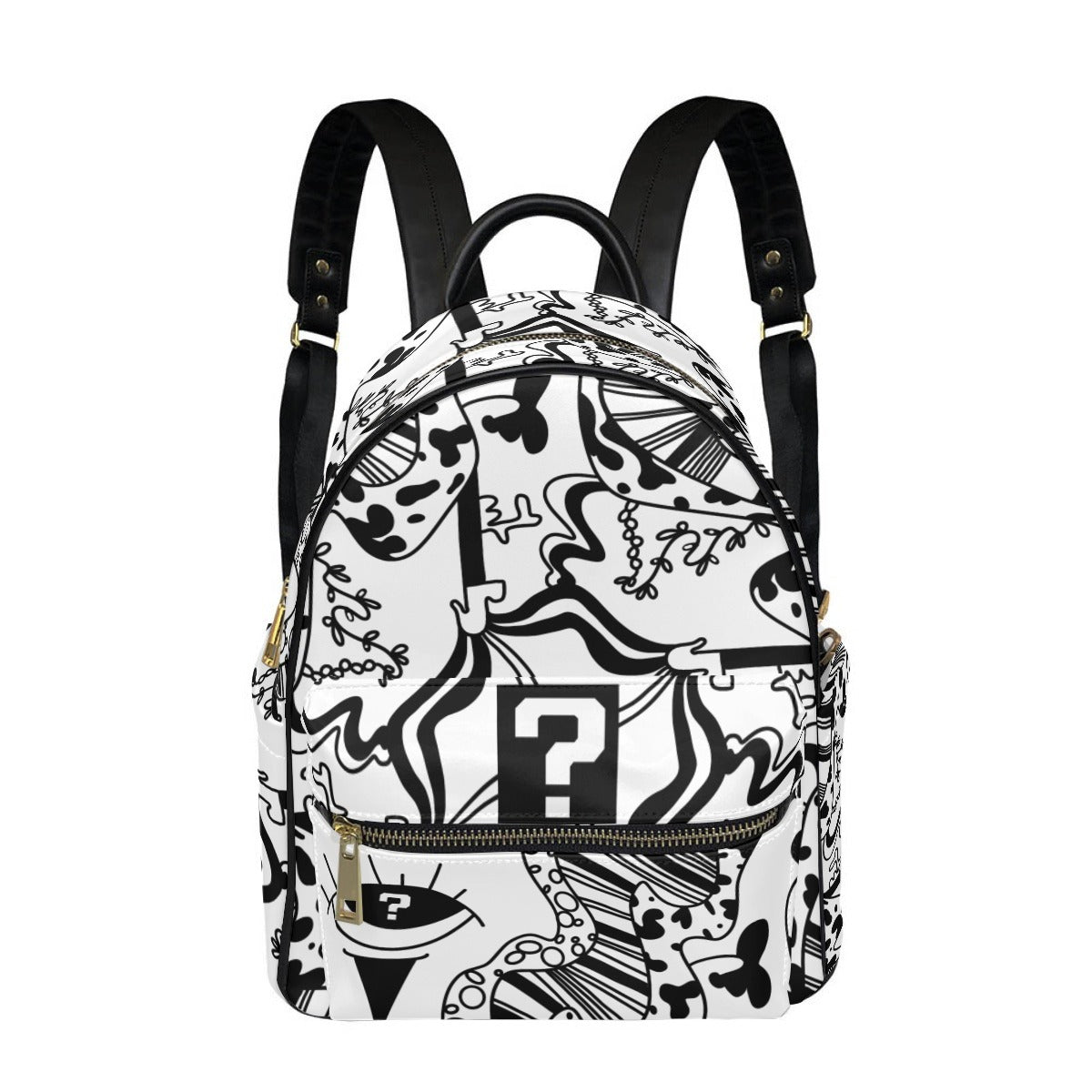 White TipDrip Small Backpack