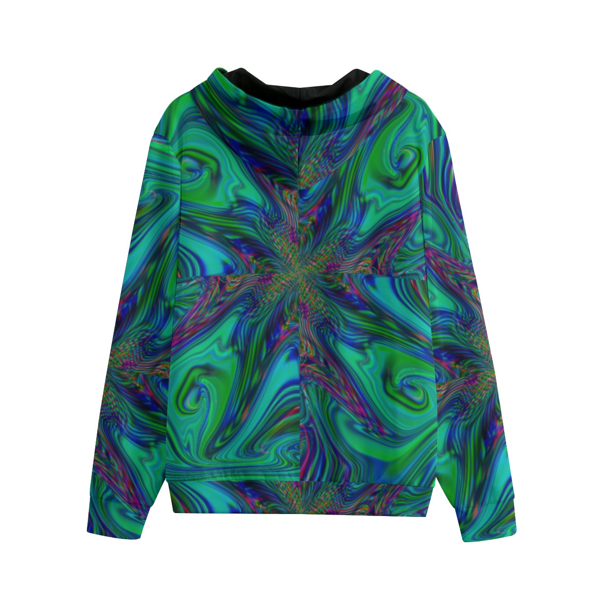 Saturnia Cotton Zipper Hoodie