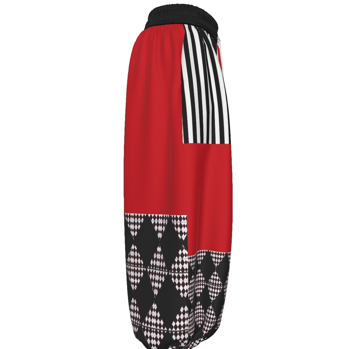 Circusfreq Red Waffle Pants