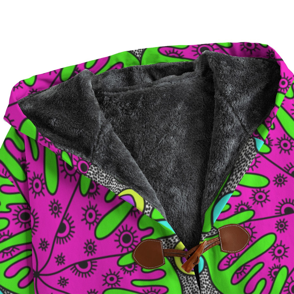 Watermeltin Fleece Trenchcoat