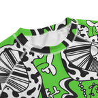 Green TipDrip Unisex Yoga Long Sleeve T-Shirt