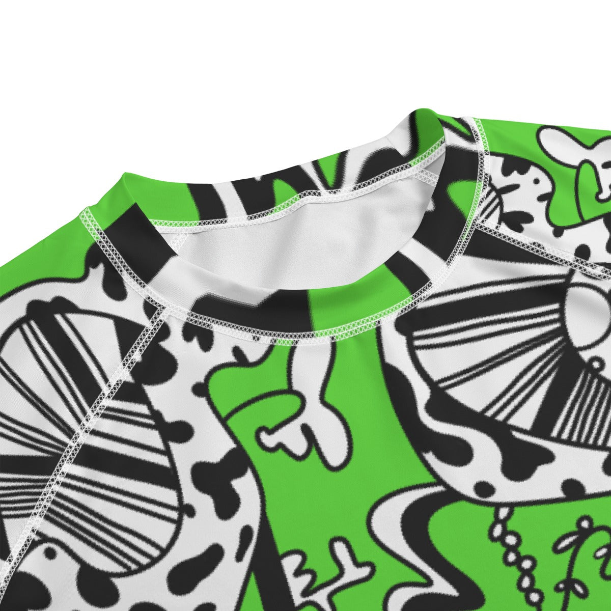 Green TipDrip Unisex Yoga Long Sleeve T-Shirt