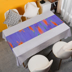 Lavender Glitch Table Runner
