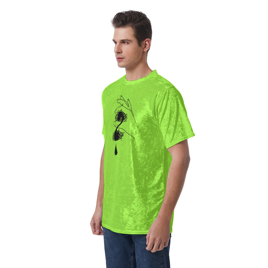 Green Universe Velvet Tee