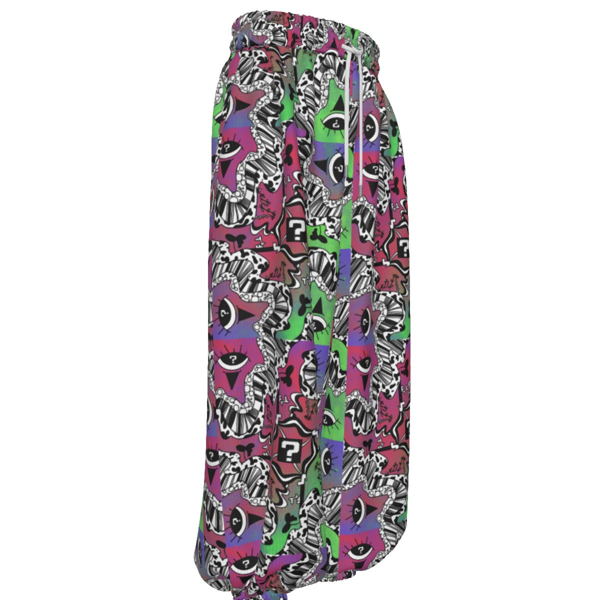 Tipmouline Spliced Waffle Pants