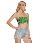 Green Tip Drip Tube Top