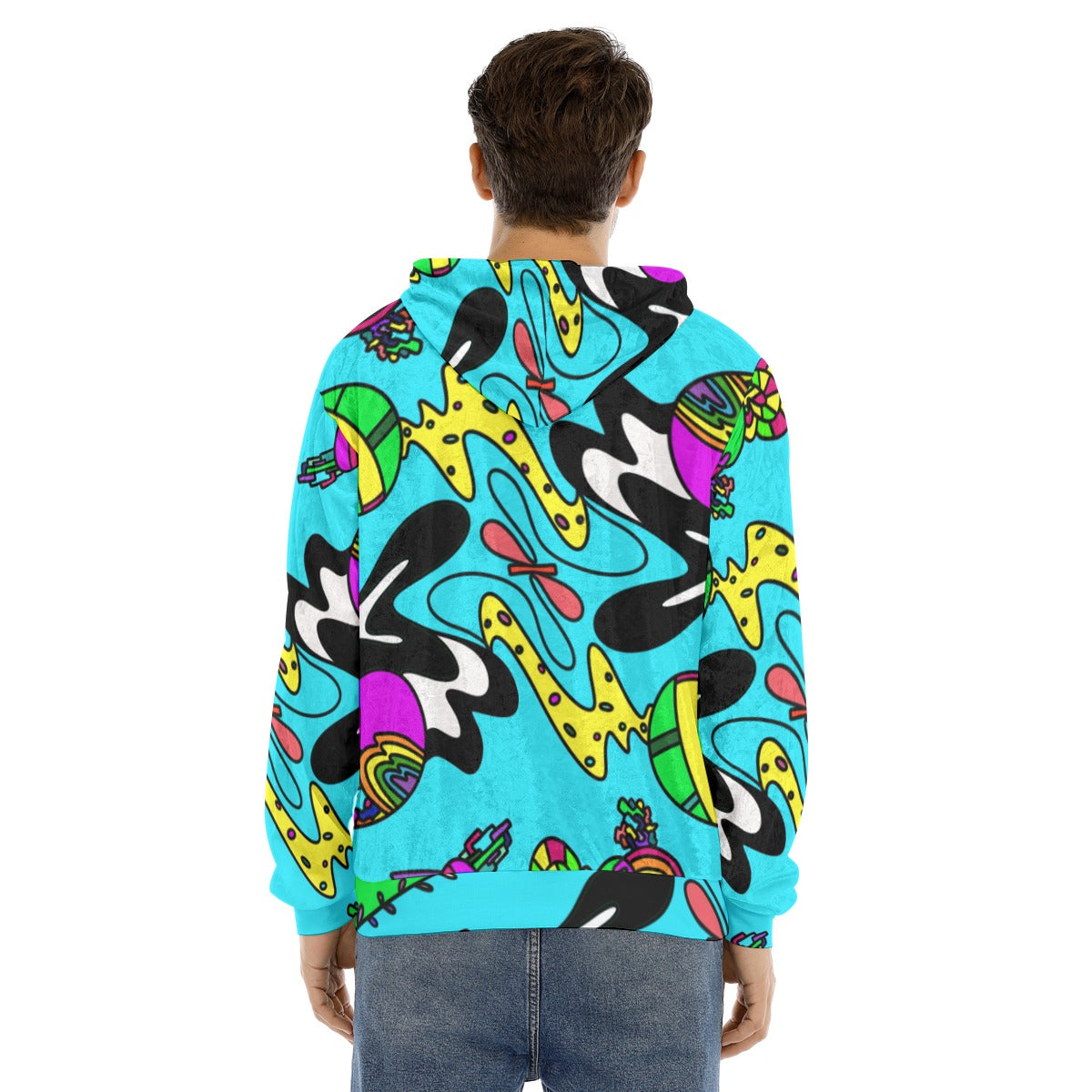 Frisa Lank Velvet Hoodie