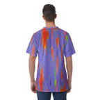 Lavender Glitch Velvet Tee