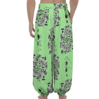 ElectricTip Lime Waffle Pants