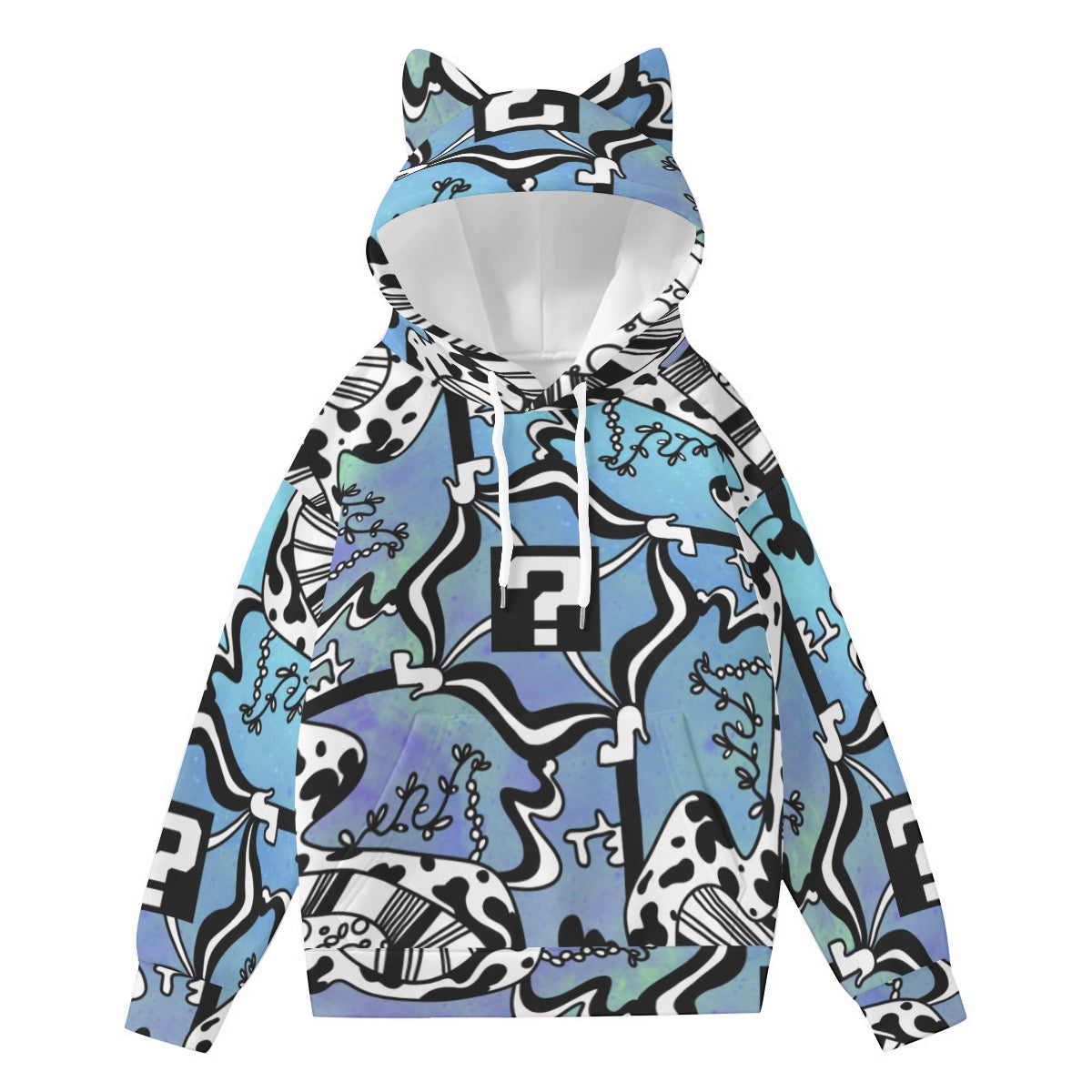 TnF Hoodie With Decorative Ears