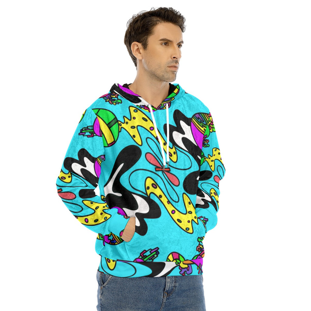 Frisa Lank Velvet Hoodie